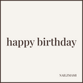 happy birthday