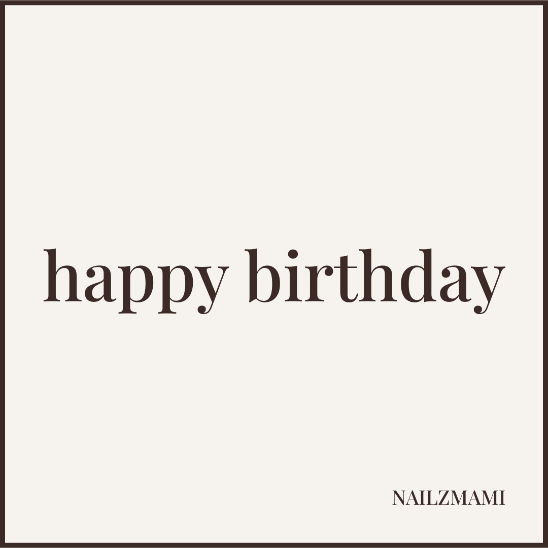 happy birthday